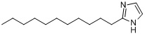 CAS:16731-68-3_2-十一烷基咪唑的分子结构