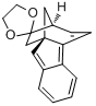 CAS:171-00-6_螺[1,3-二氧戊环-2,8'(9'H)-[7H-7,9a]甲桥苯并[a]甘菊环]的分子结构
