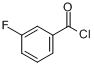 CAS:1711-07-5_间氟苯甲酰氯的分子结构