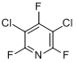 CAS:1737-93-5_3,5-二氯-2,4,6-三氟吡啶的分子结构