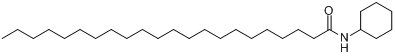 CAS:17427-97-3_N-环己基-二十二碳酰胺的分子结构