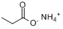 CAS:17496-08-1_丙酸铵盐的分子结构