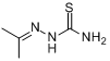 CAS:1752-30-3_丙酮缩氨基硫脲的分子结构