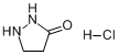 CAS:1752-88-1_3-吡唑烷酮盐酸盐的分子结构