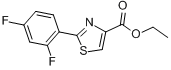 CAS:175276-93-4_Ethyl 2-(2,4-difluorophenyl)-1,3-thiazole-4-carboxylateķӽṹ
