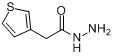 CAS:175276-94-5_噻吩-3-醋酸肼的分子结构
