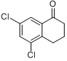 CAS:17556-20-6_5,7-二氯-3,4-二氢-1H-2-萘酮的分子结构