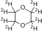 CAS:17647-74-4_二氧六环-d8的分子结构