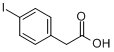CAS:1798-06-7_4-碘苯乙酸的分子结构