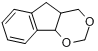 CAS:18096-62-3_4,4A,5,9B-四氢-茚并[1,2-D]-1,3-二氧杂环己烷的分子结构