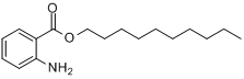 CAS:18189-07-6_2-Ӣƣ2-amino-benzoicaciddecylesterķӽṹ
