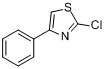 CAS:1826-23-9_2-氯-4-苯基噻唑的分子结构