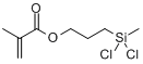 CAS:18301-56-9_2-甲基丙烯酸-3-(甲基二氯硅基)丙(醇)酯的分子结构