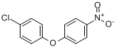 CAS:1836-74-4_1-(4-氯苯氧基)-4-硝基苯的分子结构