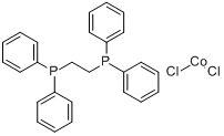 CAS:18498-01-6_[1,2-双(二苯基膦)乙烷]二氯钴(II)的分子结构