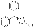CAS:18621-17-5_N-二苯甲基氮杂环丁烷-3-醇的分子结构