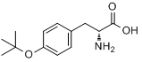 CAS:186698-58-8_O-叔丁基-D-酪氨酸的分子结构