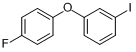CAS:188534-09-0_4-氟-3'-碘二苯醚的分子结构