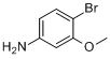 CAS:19056-40-7_4-溴-3-甲氧基苯胺的分子结构