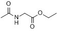 CAS:1906-82-7_乙酰甘氨酸乙酯的分子结构