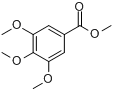 CAS:1916-07-0_3,4,5-三甲氧基苯甲酸甲酯的分子结构