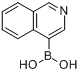 CAS:192182-56-2_4-异喹啉硼酸的分子结构