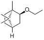 CAS:19316-72-4_(1R,2S,4R)-(内型)-2-乙氧基-1,7,7-三甲基二环[2.2.1]庚烷的分子结构