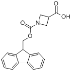 CAS:193693-64-0_Fmoc-L-3-吖丁啶羧酸的分子结构