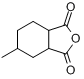 CAS:19438-60-9_4-甲基六氢苯酐的分子结构