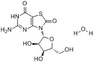 CAS:198832-38-1_艾沙托立宾一水物的分子结构