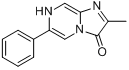 CAS:19953-58-3_2-Methyl-6-phenyl-3,7-dihydroimidazo[1,2-a]pyrazin-3(7H)-oneķӽṹ