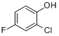 CAS:1996-41-4_2-氯-4-氟苯酚的分子结构