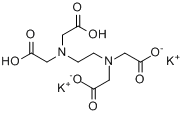 CAS:2001-94-7_乙二胺四乙酸二钾的分子结构