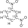 CAS:201595-60-0_1,3-二硝基苯-13C6的分子结构
