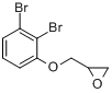 CAS:20217-01-0_二溴苯基缩水甘油醚的分子结构