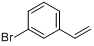 CAS:2039-86-3_3-溴苯乙烯的分子结构