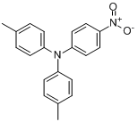 CAS:20440-92-0_4-硝基-4,4-二甲基三苯胺的分子结构