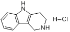 CAS:20522-30-9_2,3,4,5-四氢-1H-吡啶并[4,3-b]吲哚盐酸盐的分子结构