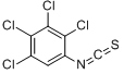 CAS:206761-88-8_2,3,4,5-四氯苯基 异硫代氰酸酯的分子结构