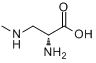 CAS:20790-78-7_3-(N-甲基氨基)-D-丙氨酸的分子结构