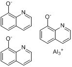 CAS:2085-33-8_8-羟基喹啉铝的分子结构