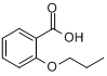CAS:2100-31-4_邻丙氧基苯甲酸的分子结构
