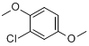 CAS:2100-42-7_2-氯-1,4-二甲氧基苯的分子结构