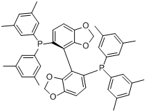 CAS:210169-57-6_(S)-(-)-5,5-Bis[di(3,5-xylyl)phosphino]-4,4-bi-1,3-benzodioxoleķӽṹ