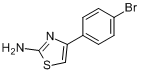 CAS:2103-94-8_2-氨基-4-(4-溴苯基)噻唑的分子结构