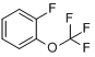 CAS:2106-18-5_2-氟三氟甲氧基苯的分子结构