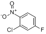 CAS:2106-50-5_2-氯-4-氟硝基苯的分子结构