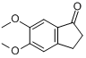 CAS:2107-69-9_5,6-二甲氧基茚酮的分子结构