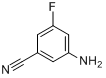 CAS:210992-28-2_5-氨基-3-氟苯腈的分子结构