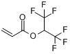 CAS:2160-89-6_1,1,1,3,3,3-六氟异丙基丙烯酸酯的分子结构